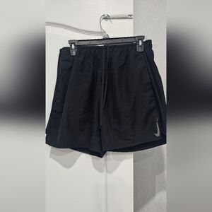 Boys XL Nike Black Athletic Shorts with Logo